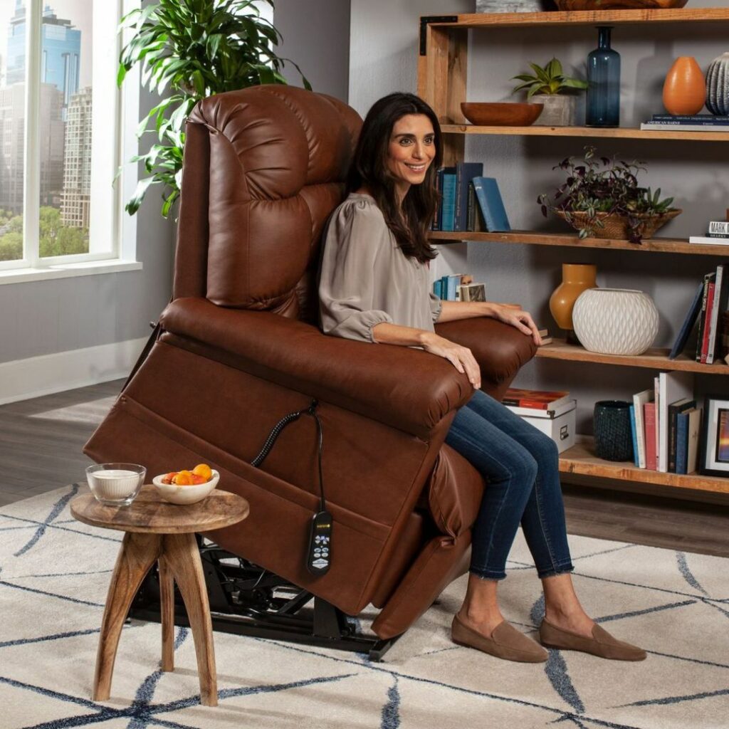 Burbank Electropedic cloud phoenix reclining seat lift chair