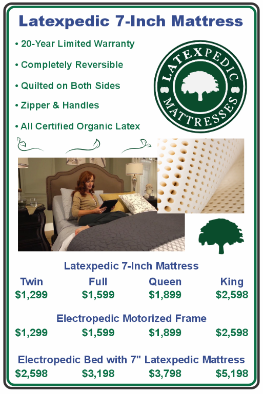 Los Angeles Electropedic Organic Mattress
