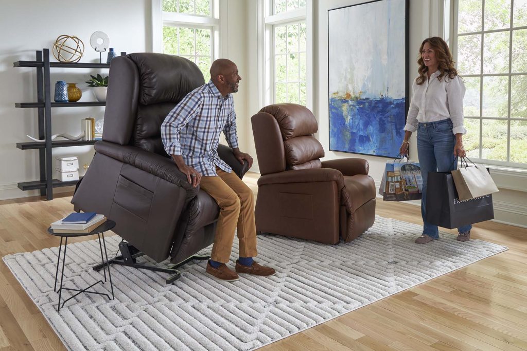 Burbank Electropedic golden pr766 liftchair recliner