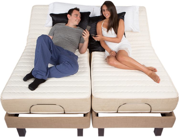 Burbank Electropedic senior mobility electric adjustable hospital bed with medical mattress