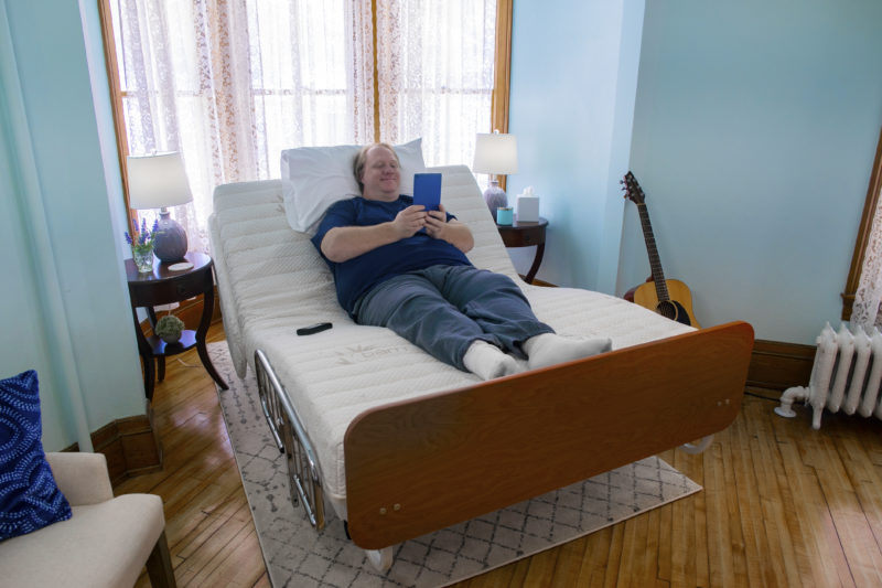Burbank bariatric heavy duty extra wide hospital beds