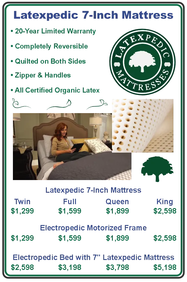 Los Angeles Latex Mattress