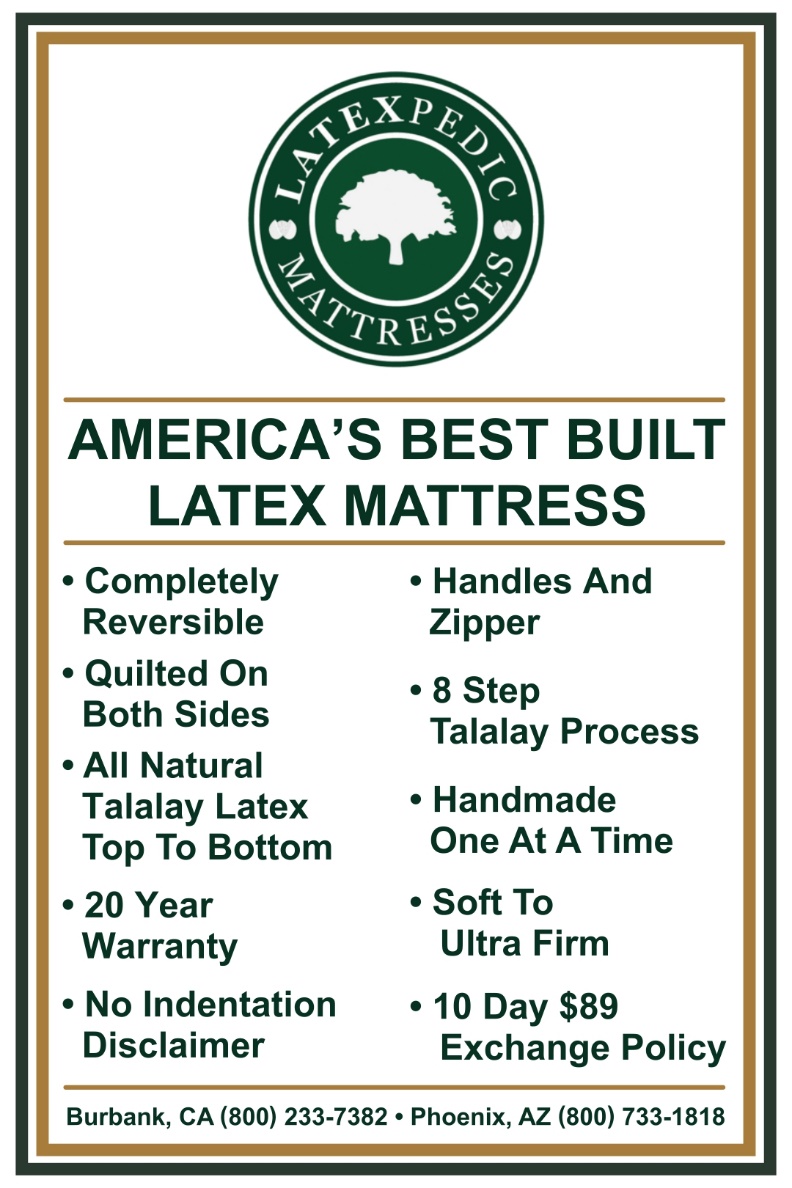 LA latex mattress