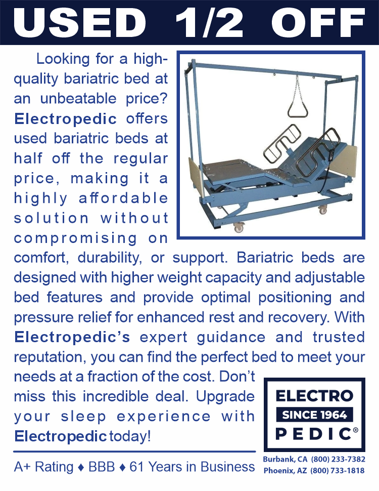 Burbank Used Bariatric Bed